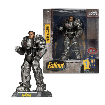 Fallout figurine Movie Maniacs Hank Maclean (Season 2) (Red Platinum Edition) 17 cm McFarlane Toys