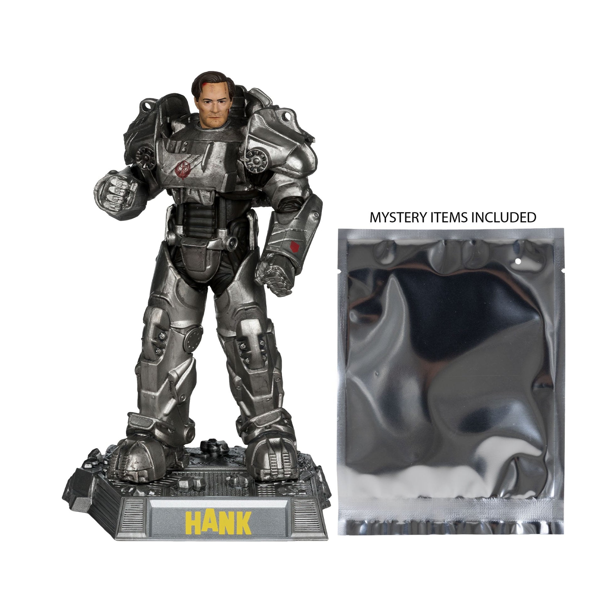 Fallout figurine Movie Maniacs Hank Maclean (Season 2) (Red Platinum Edition) 17 cm McFarlane Toys