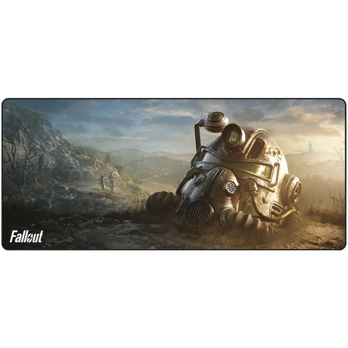 Fallout tapis de souris Oversize Keyart Helmet DEVplus