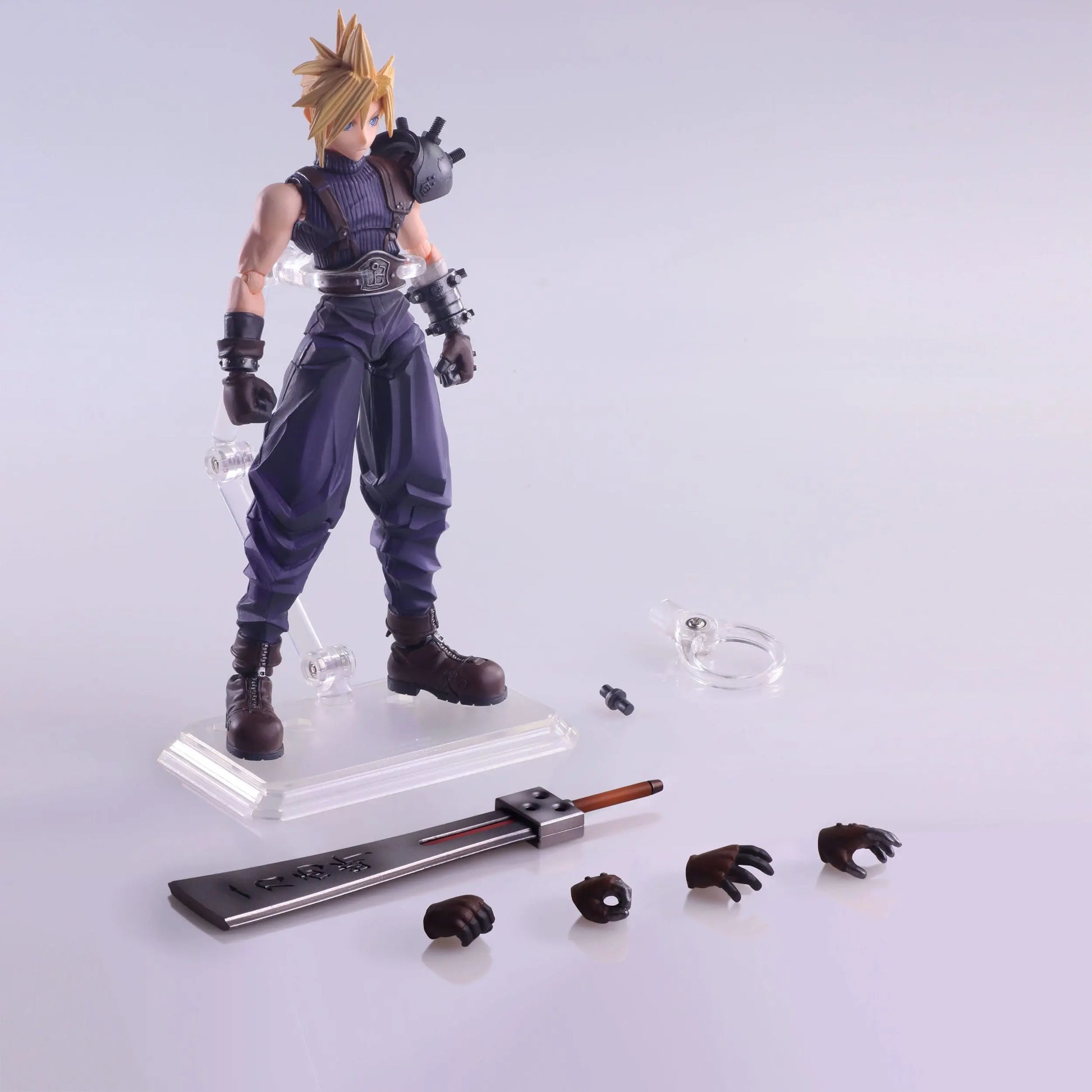 Final Fantasy VII Bring Arts figurine Cloud Strife Hardedge Ver. 15 cm Square Enix