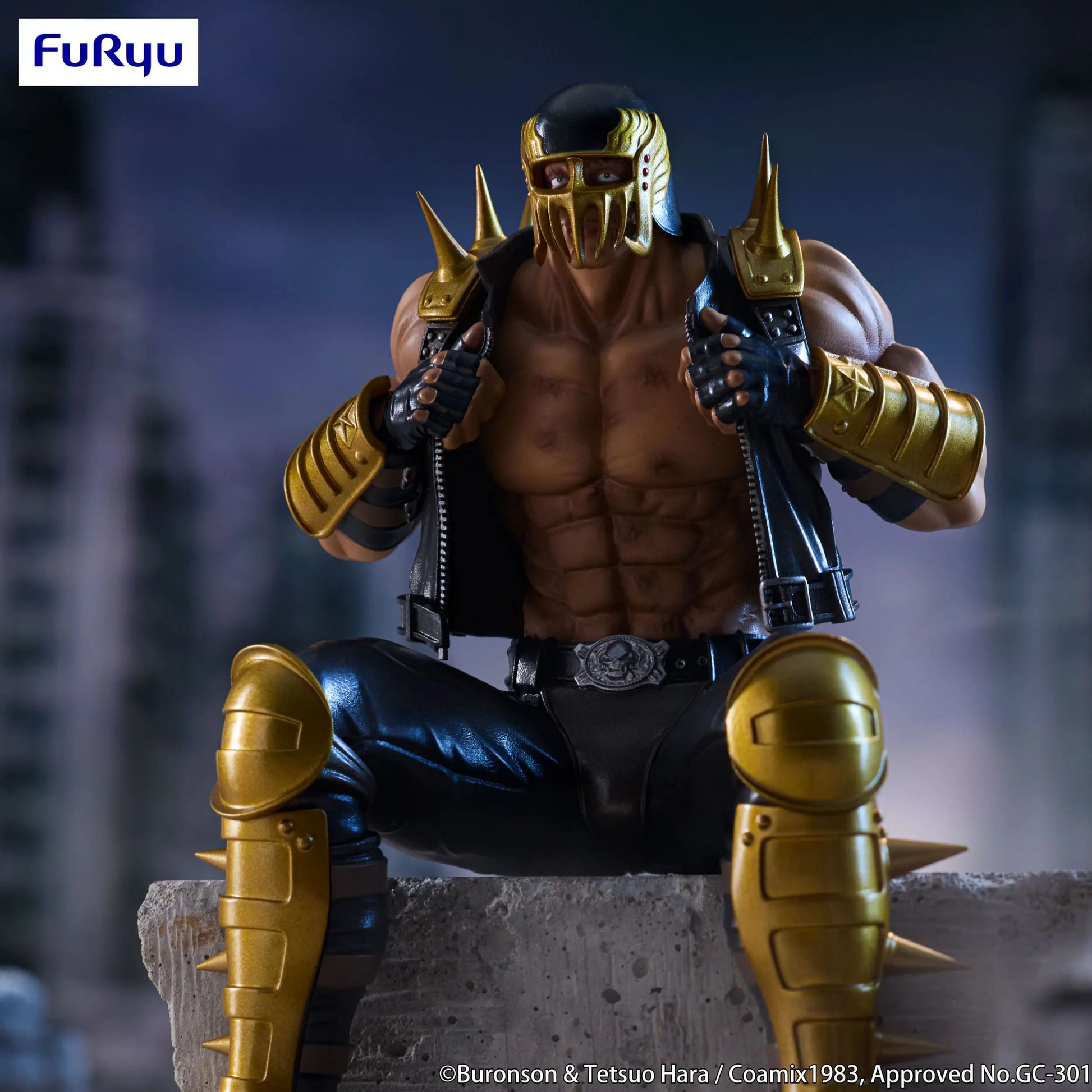 Ken le survivant Fist of the North Star  Hokuto No ken Star statuette PVC Noodle Stopper Jagi 14 cm - Rue Du Retro