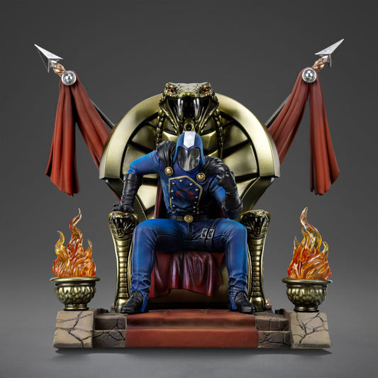 GI Joe Cobra Commander statuette Art Scale 25cm - Rue Du Retro