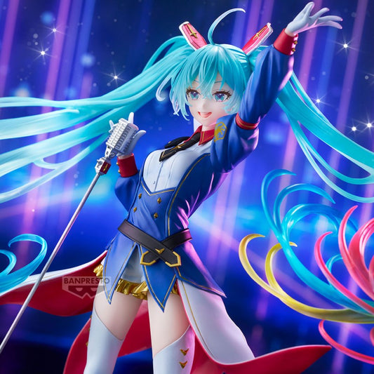 GUNDAM X MIKU - HATSUNE MIKU Collaboration figurine  BANPRESTO EVOLVE - Rue Du Retro