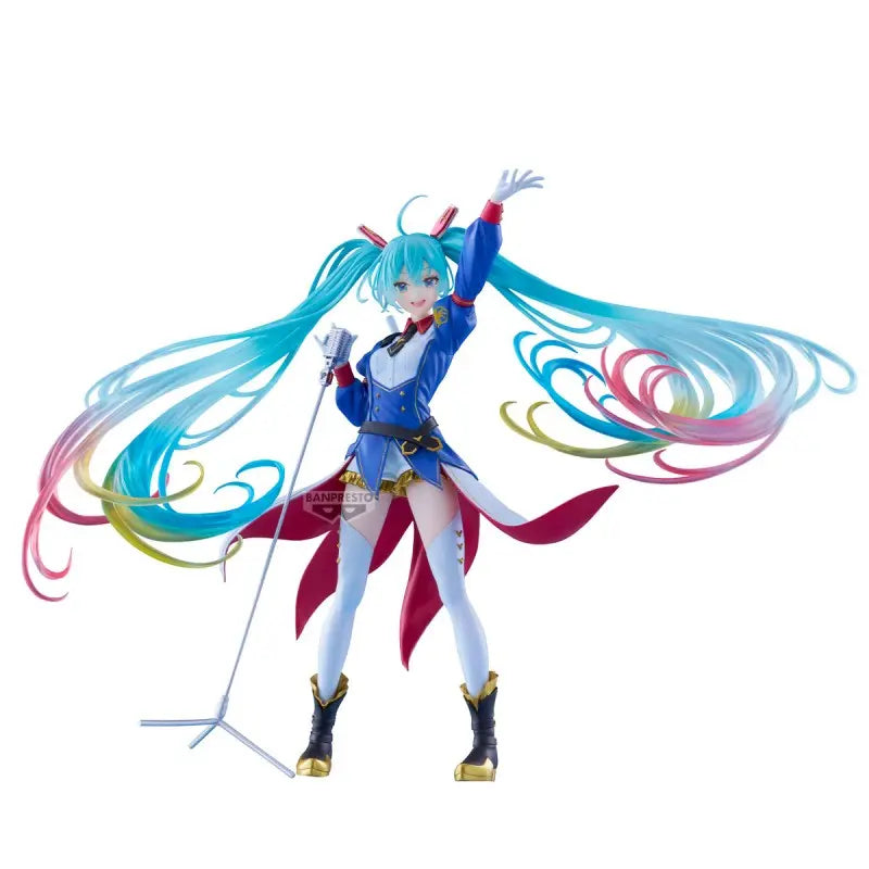 GUNDAM X MIKU - HATSUNE MIKU Collaboration figurine  BANPRESTO EVOLVE - Rue Du Retro