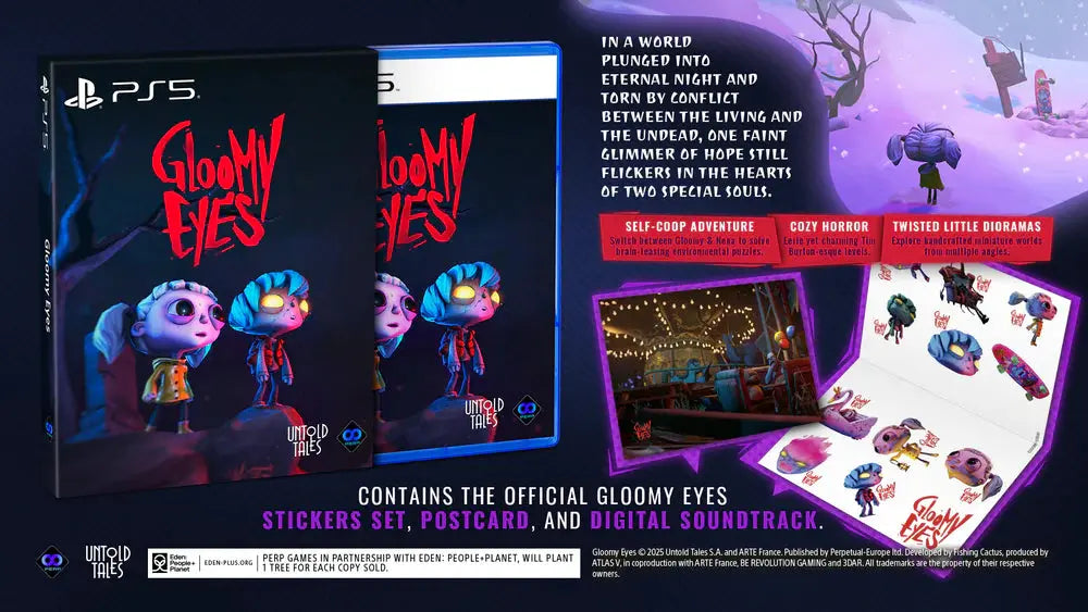 Gloomy Eyes Slipcase Edition PS5 PERP GAMES