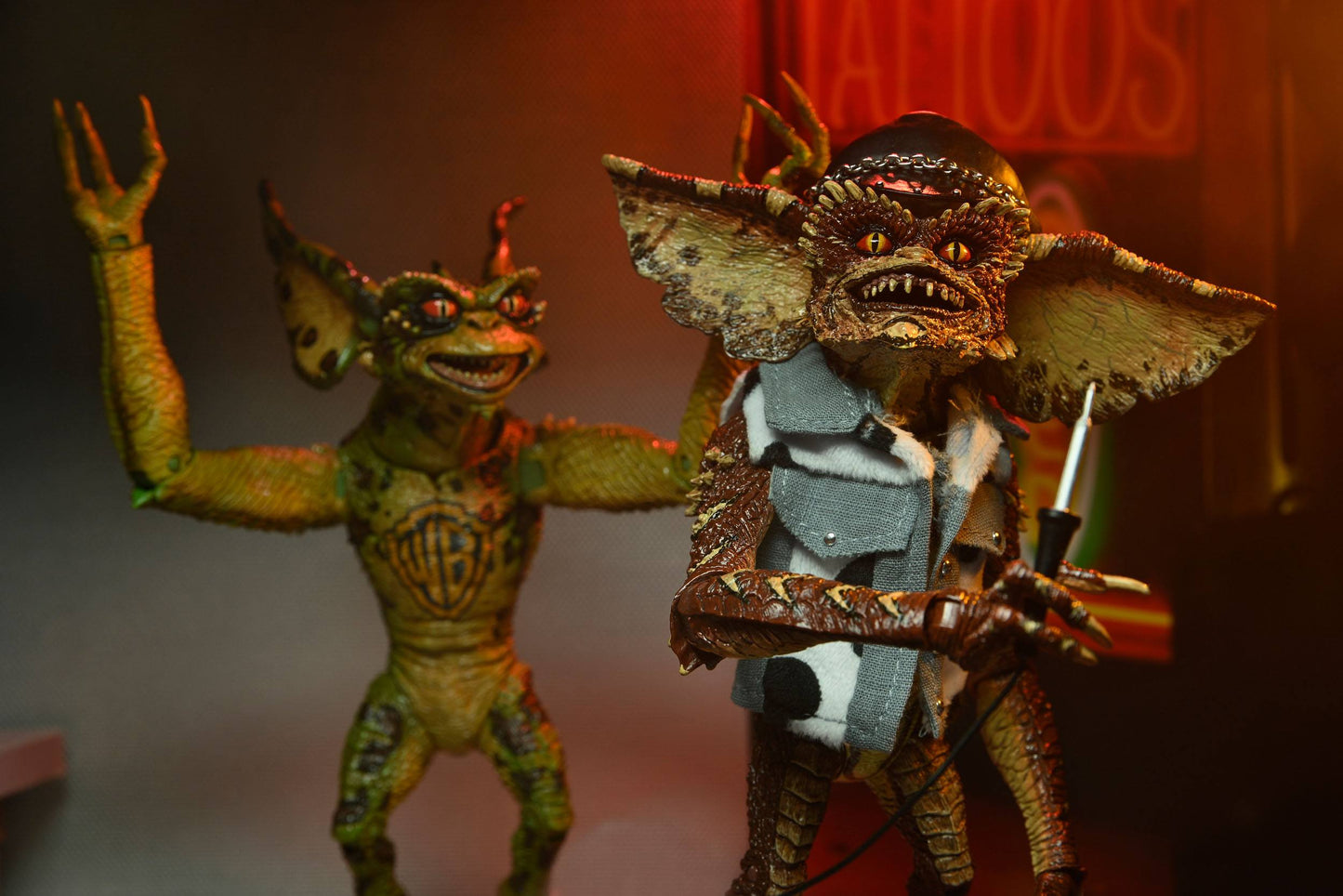 Gremlins 2 pack 2 figurines Tattoo Gremlins 18 cm Neca