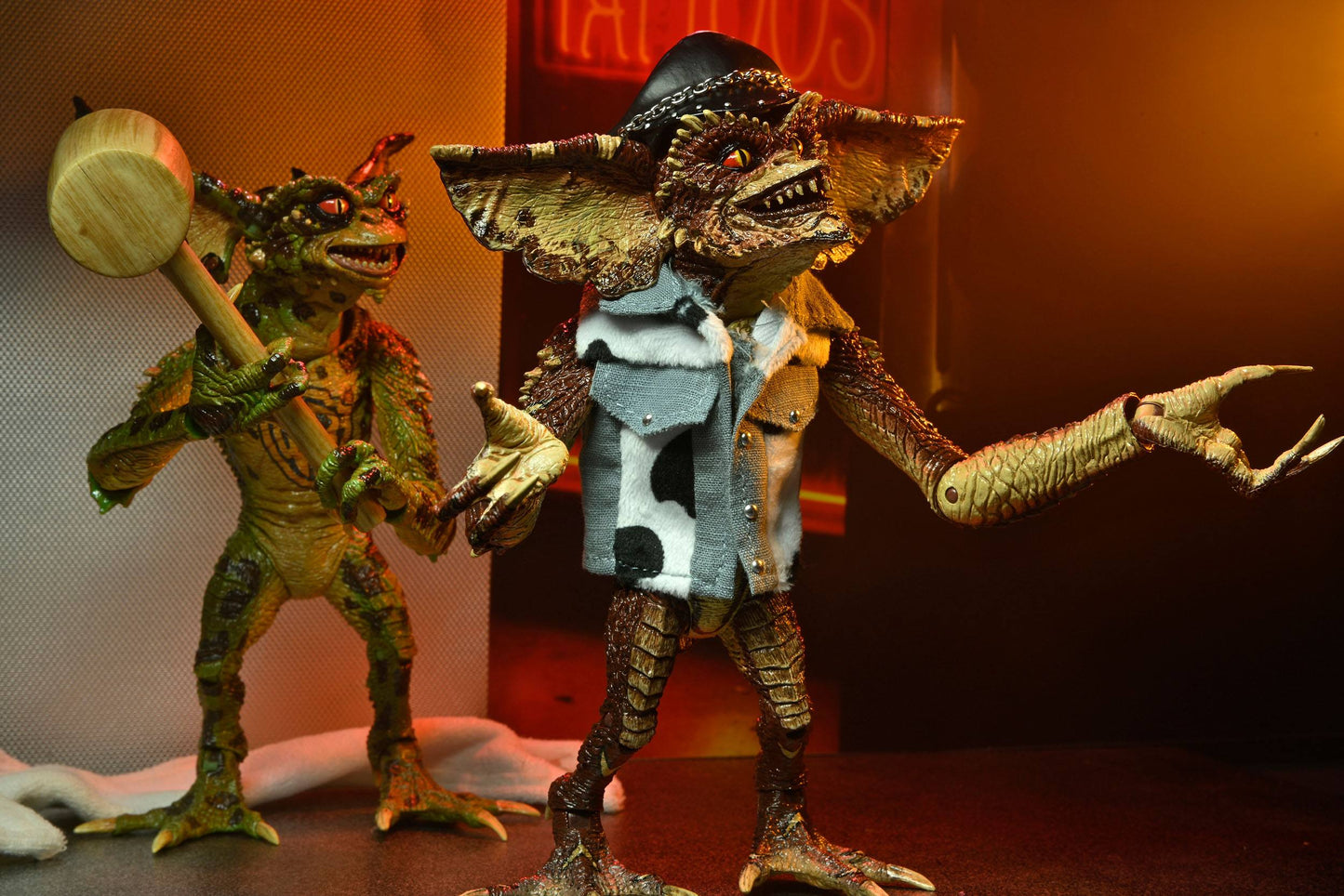 Gremlins 2 pack 2 figurines Tattoo Gremlins 18 cm Neca
