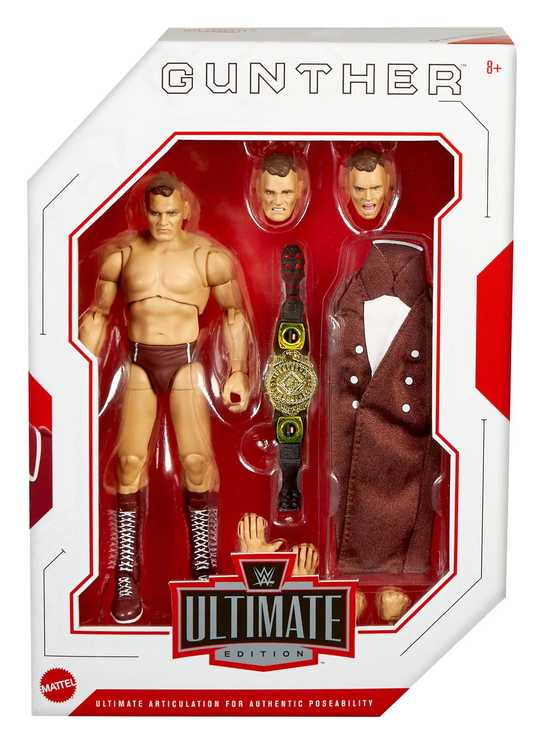 Gunther WWE Ultimate Edition figurine 15cm Mattel