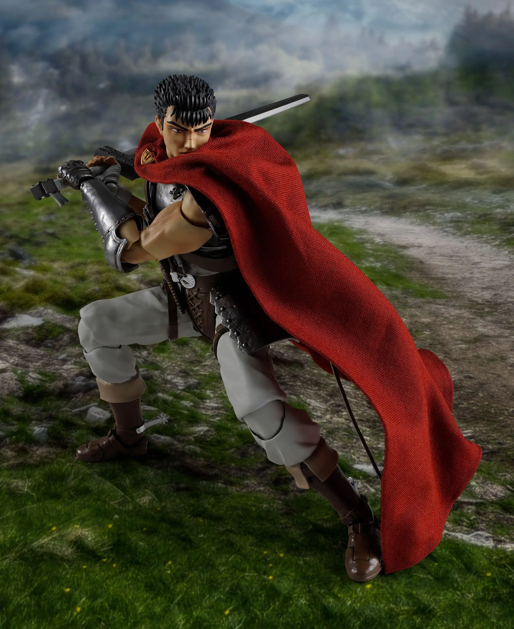 Guts Berserk figurine S.H.Figuarts Nosferatu The Band of the Hawk 16cm Bandai Tamashii Nations