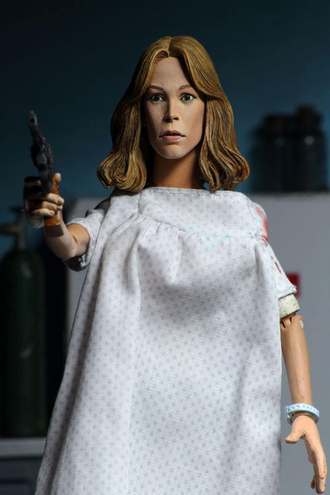 Halloween 2 : Le Masque pack 2 figurines Retro Doctor Loomis & Laurie Strode 20 cm Neca