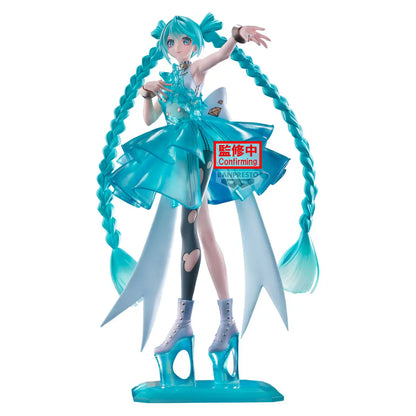 Hatsune Miku Banpresto Evolve Clearluxe Emerald Gem 28cm - Rue Du Retro