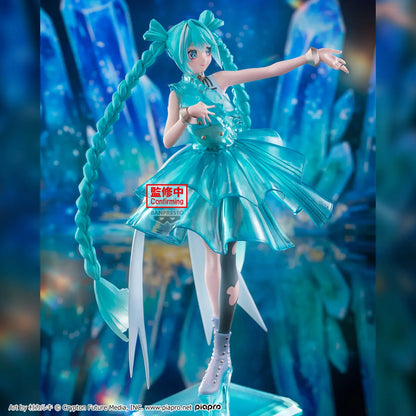 Hatsune Miku Banpresto Evolve Clearluxe Emerald Gem 28cm - Rue Du Retro