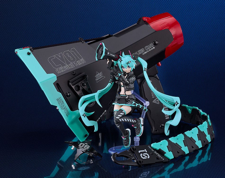 Hatsune Miku maquette Plamatea : Chuocho Tactical Craft Character Vocal Series 01  Ver. 15 cm Good Smile Company