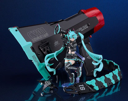 Hatsune Miku maquette Plamatea : Chuocho Tactical Craft Character Vocal Series 01  Ver. 15 cm Good Smile Company