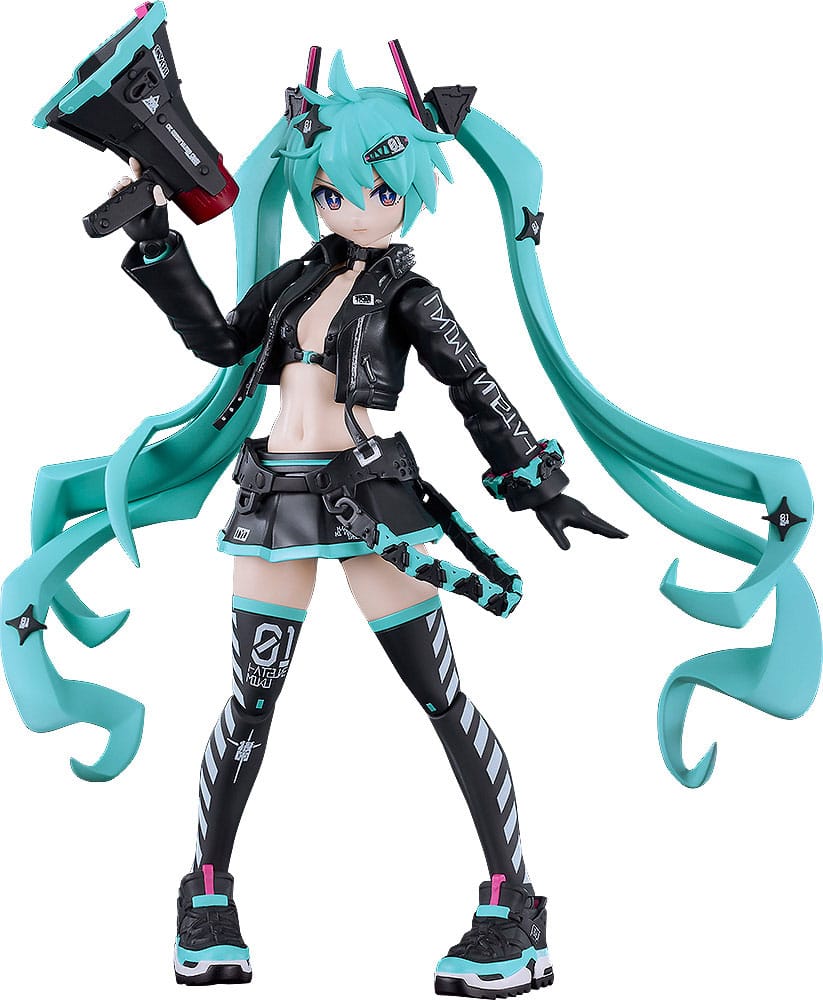 Hatsune Miku maquette Plamatea : Chuocho Tactical Craft Character Vocal Series 01  Ver. 15 cm Good Smile Company