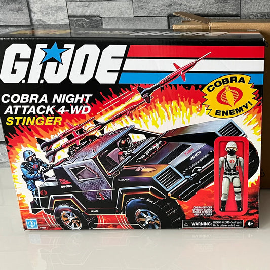 G.I JOE STINGER COBRA NIGHT ATTACK 4-WD Hasbro