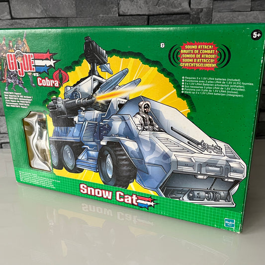 G.I. JOE SNOW CAT Vs COBRA + Frostbite TR Exclusive