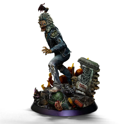 Iron Maiden Eddie statuette 1/10 Art Scale Eddie 50th Year Anniversary 22 cm - Rue Du Retro
