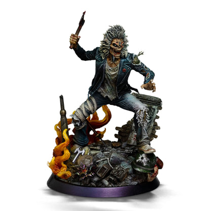 Iron Maiden Eddie statuette 1/10 Art Scale Eddie 50th Year Anniversary 22 cm - Rue Du Retro