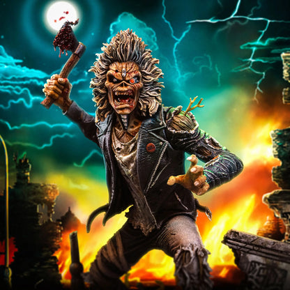 Iron Maiden Eddie statuette 1/10 Art Scale Eddie 50th Year Anniversary 22 cm - Rue Du Retro