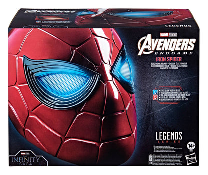 Iron Spider Casque électronique Avengers: Endgame Marvel Legends Series Hasbro