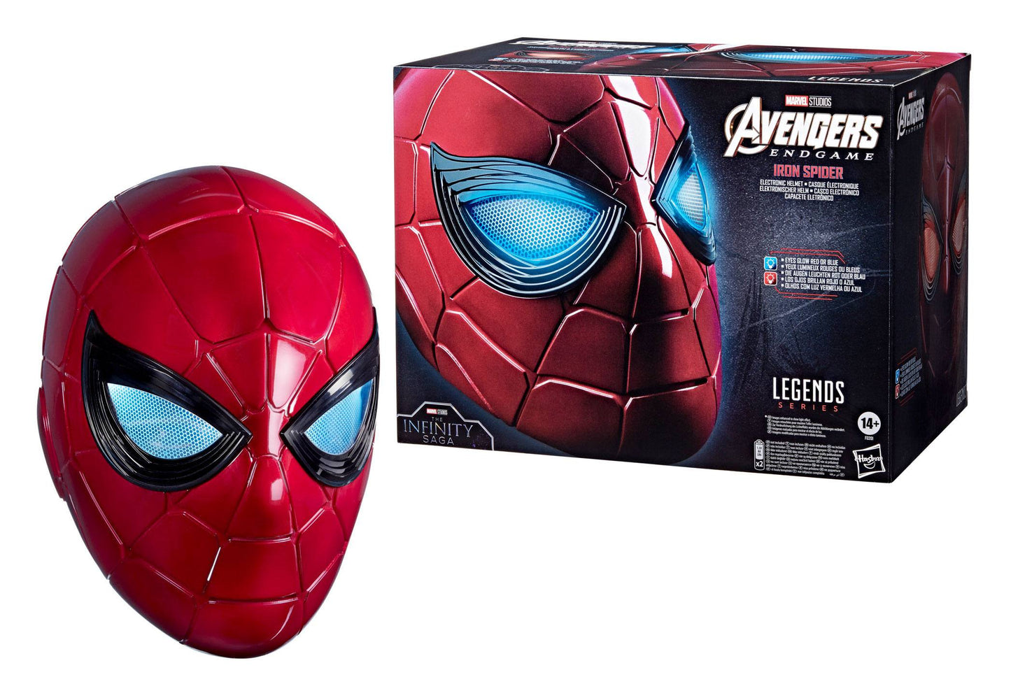Iron Spider Casque électronique Avengers: Endgame Marvel Legends Series Hasbro