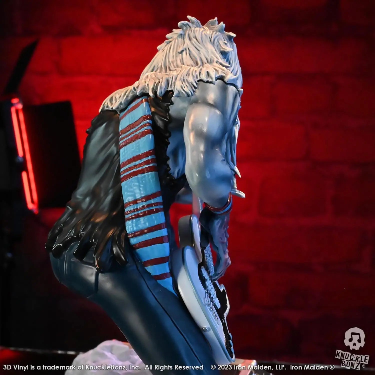 Iron Maiden Eddie Fear of the Dark statuette 3D Vinyl 20cm Knucklebonz