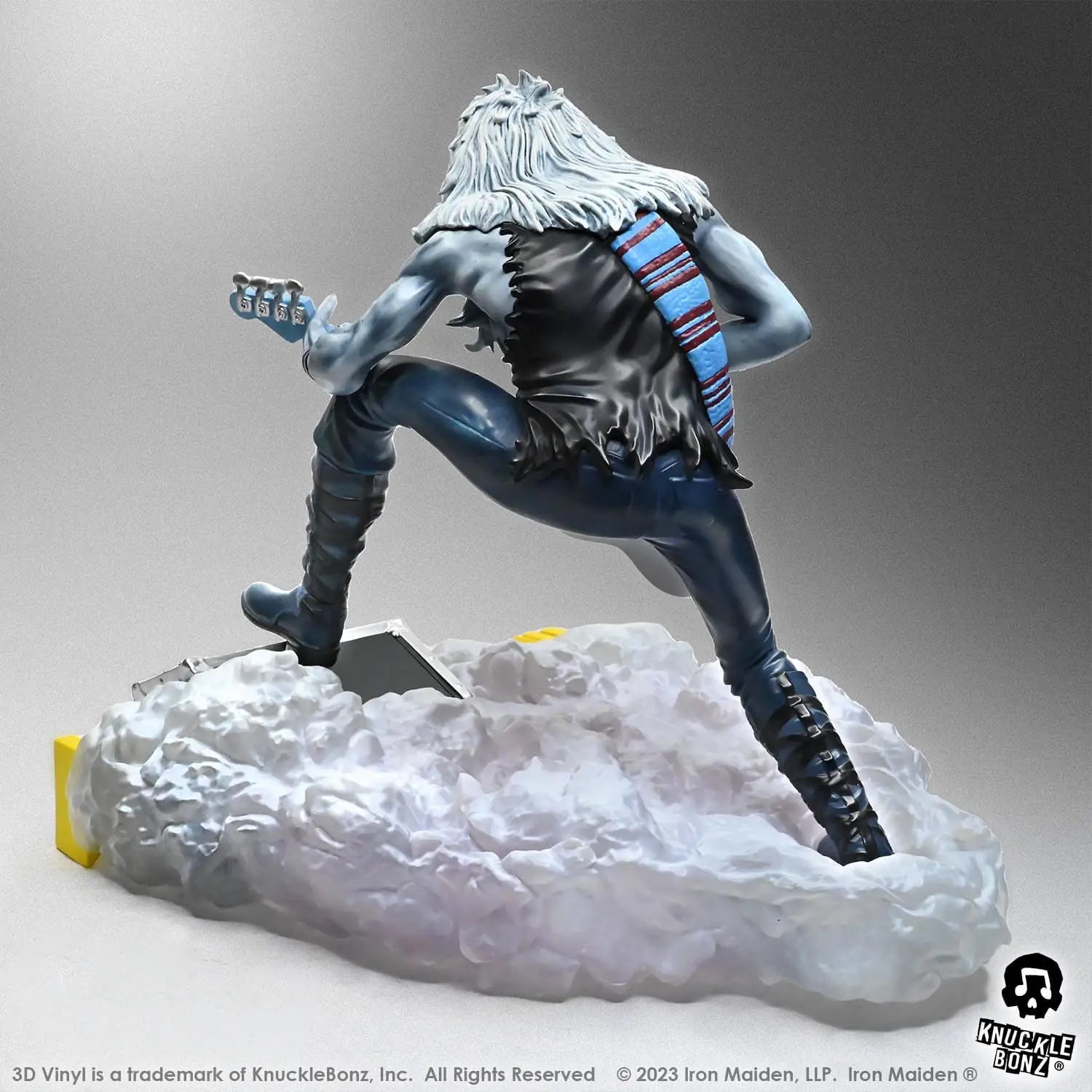 Iron Maiden Eddie Fear of the Dark statuette 3D Vinyl 20cm Knucklebonz