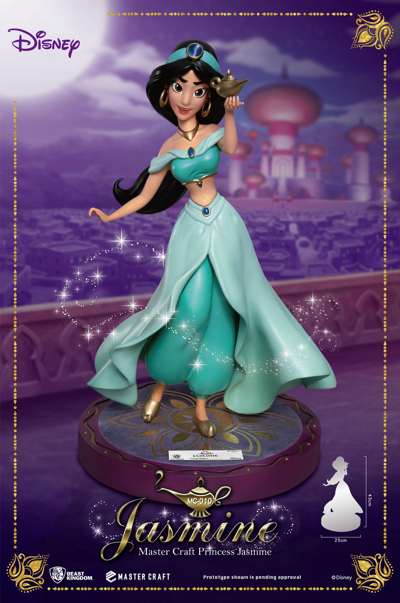 Jasmine Disney Aladdin statuette Master Craft 38 cm - Rue Du Retro