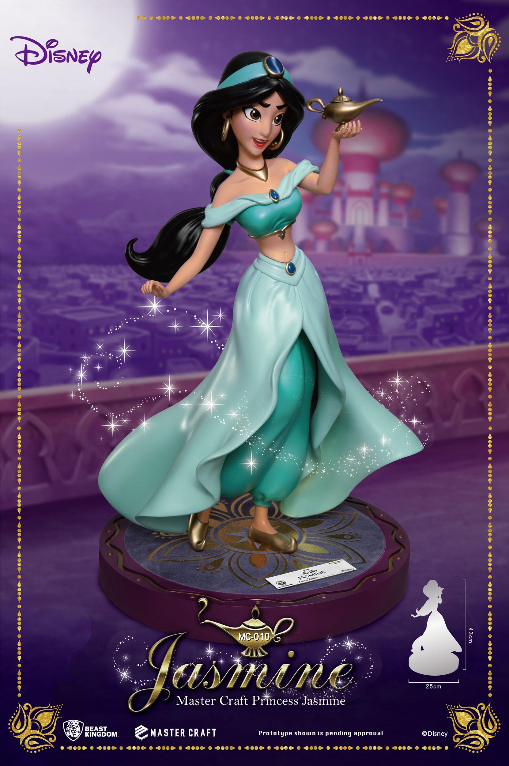 Jasmine Disney Aladdin statuette Master Craft 38 cm - Rue Du Retro