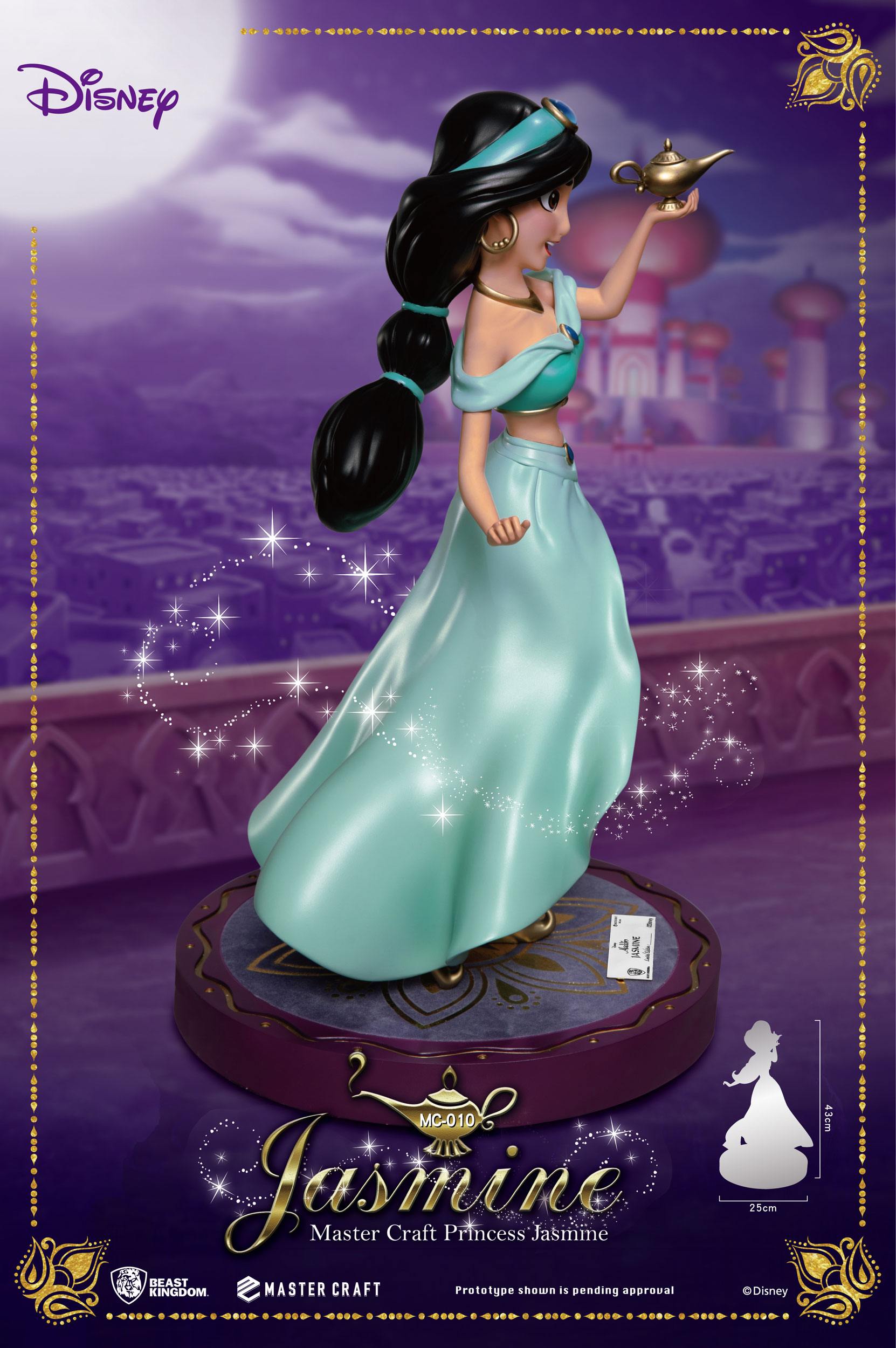 Jasmine Disney Aladdin statuette Master Craft 38 cm - Rue Du Retro