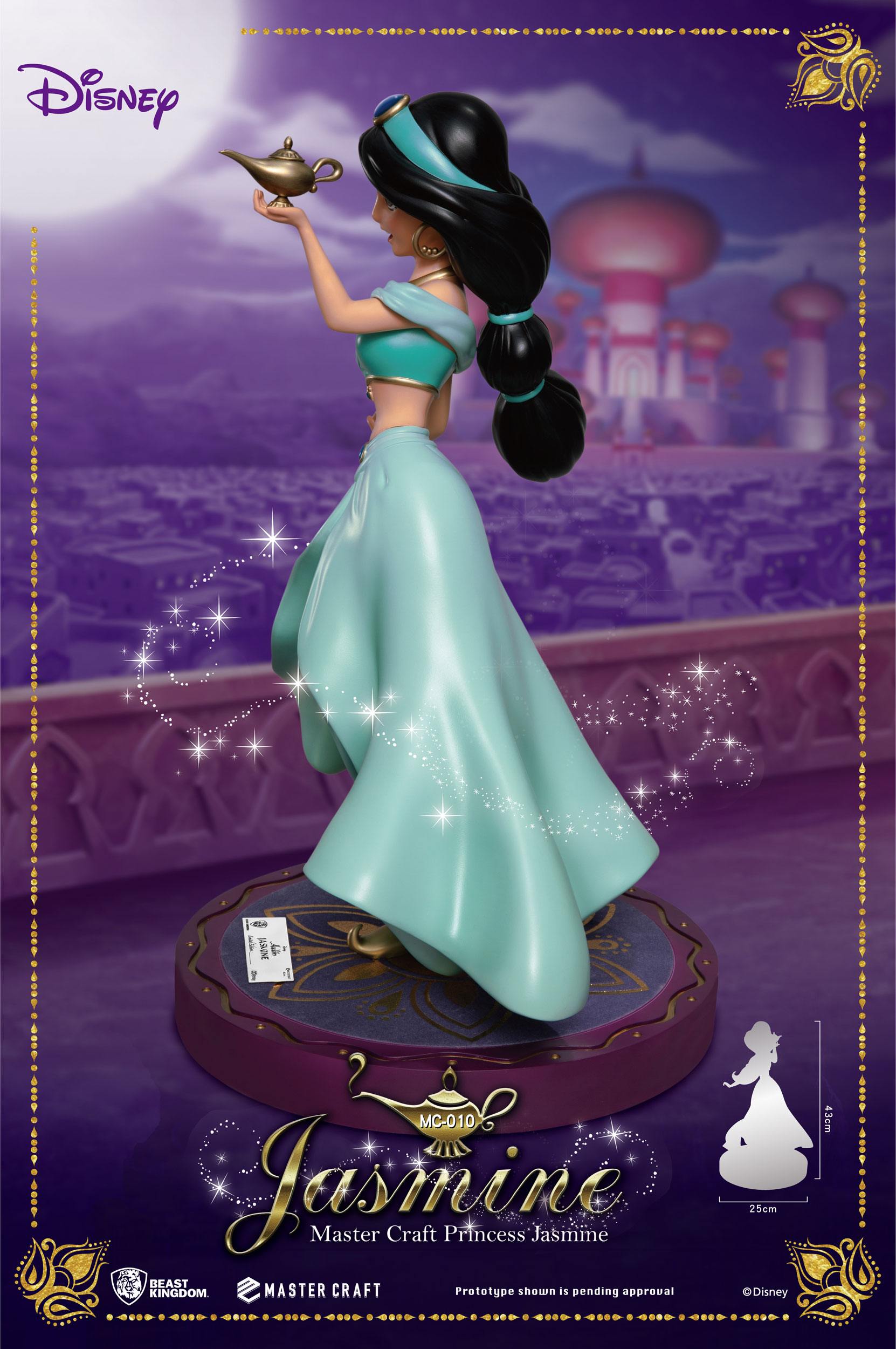 Jasmine Disney Aladdin statuette Master Craft 38 cm - Rue Du Retro