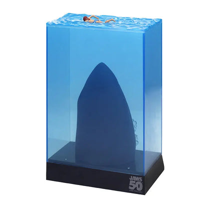 Jaws Statue 3D Movie Poster Jaws 50Th Anniv Light Up RUE DU RETRO