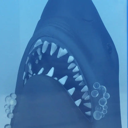 Jaws Statue 3D Movie Poster Jaws 50Th Anniv Light Up RUE DU RETRO