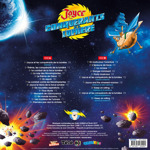 Jayce et les conquérants de la lumière BO Vinyle Télé 80