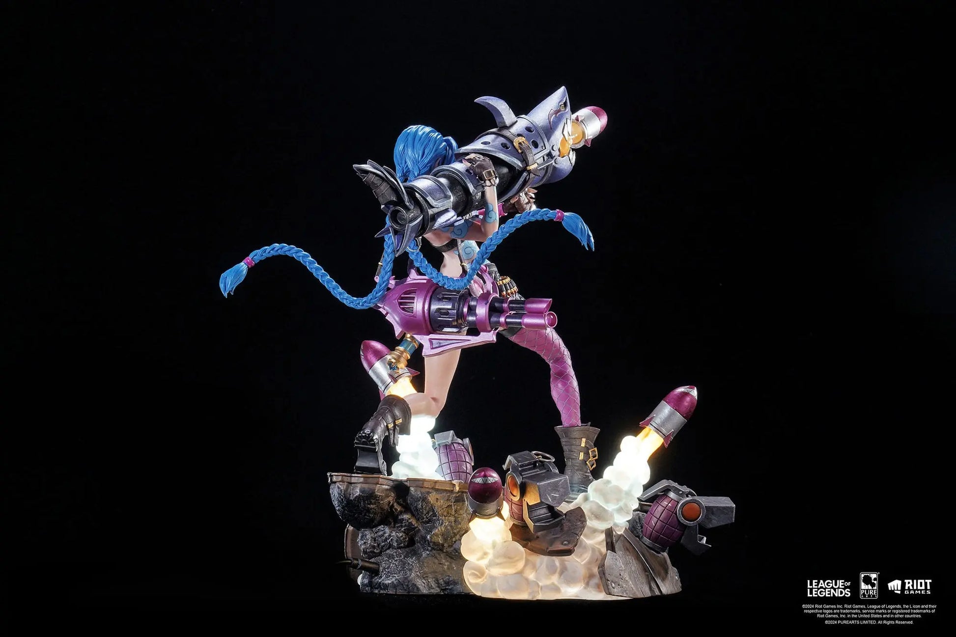 Jinx League of Legends statuette 1/6 Jinx 32cm Pure Arts