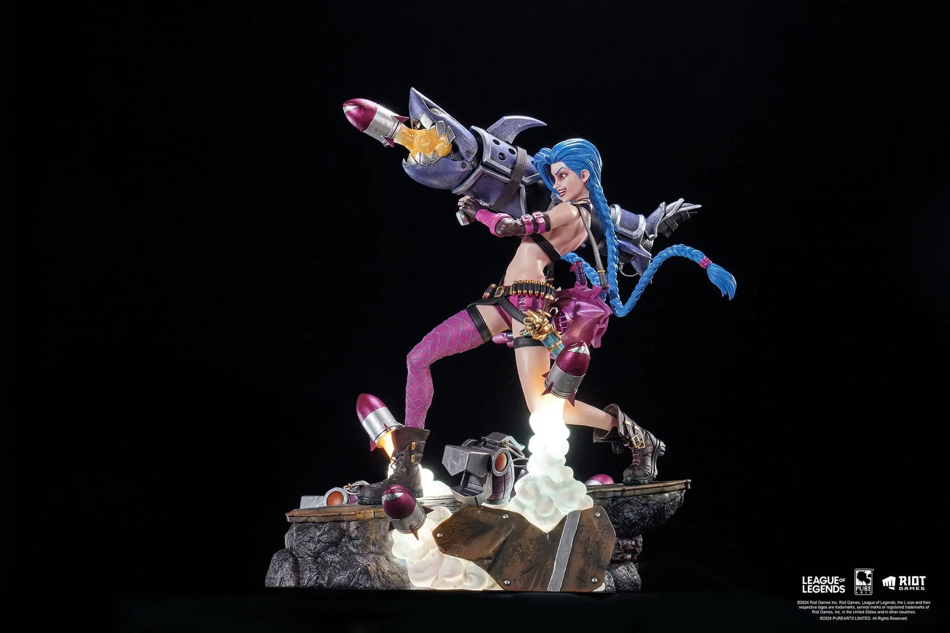 Jinx League of Legends statuette 1/6 Jinx 32cm Pure Arts