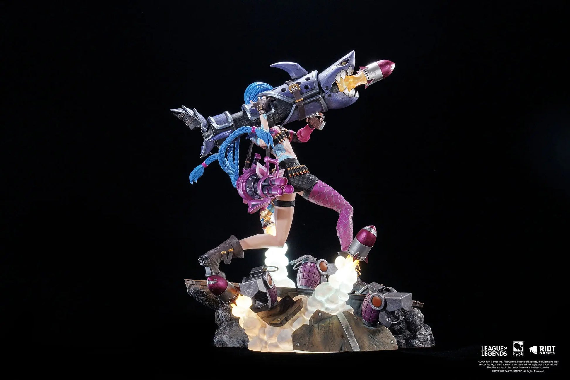 Jinx League of Legends statuette 1/6 Jinx 32cm Pure Arts