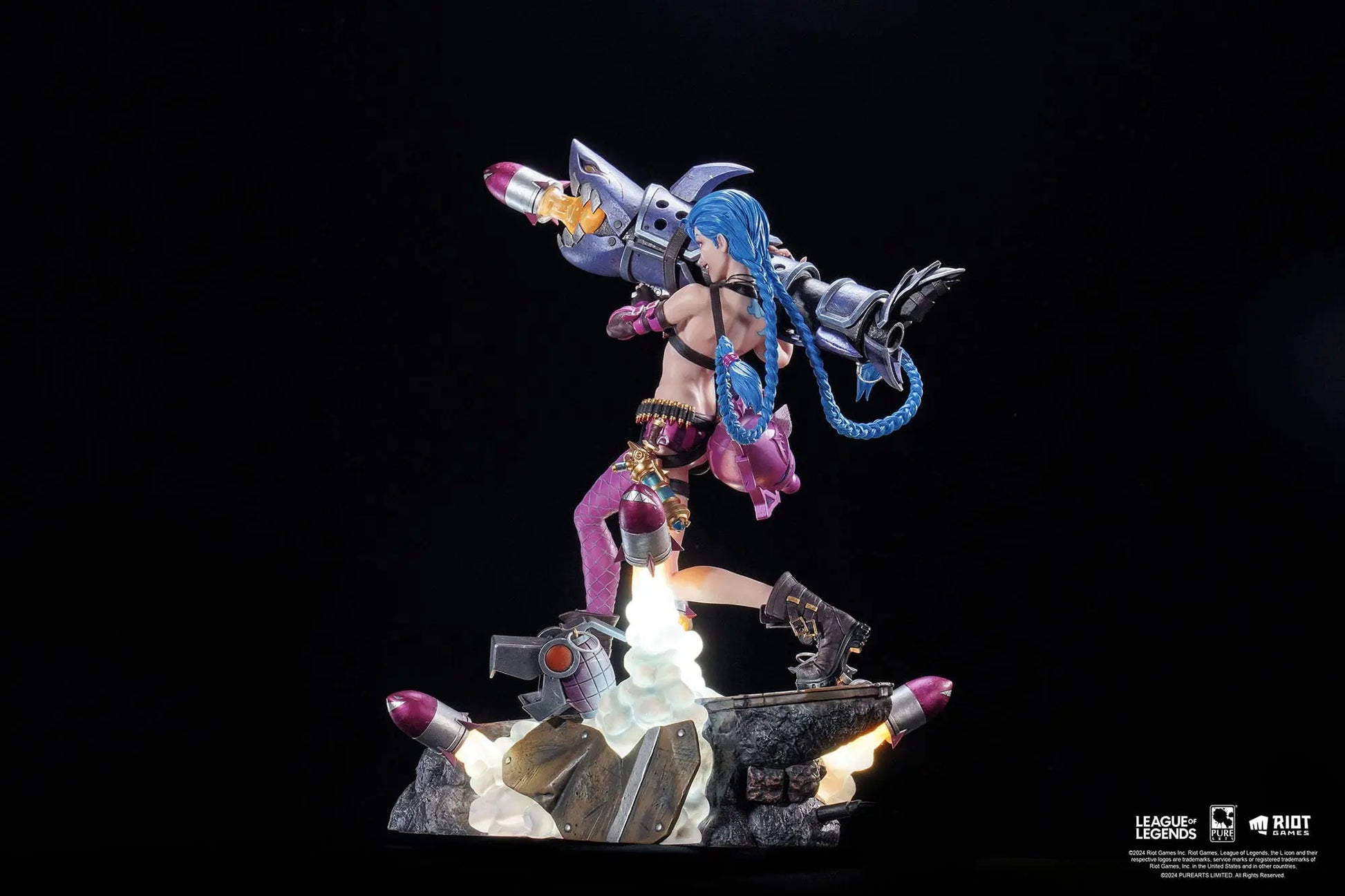 Jinx League of Legends statuette 1/6 Jinx 32cm Pure Arts