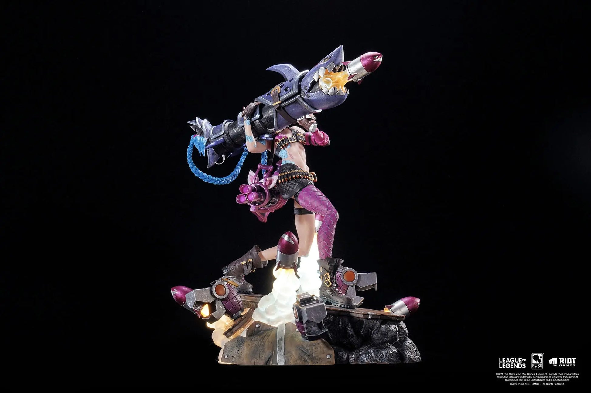 Jinx League of Legends statuette 1/6 Jinx 32cm Pure Arts