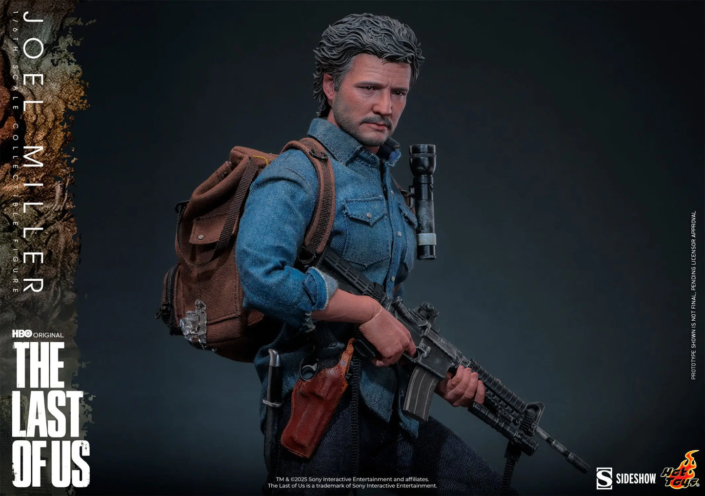Joel Miller The Last of Us figurine 1/6 30 cm - Rue Du Retro