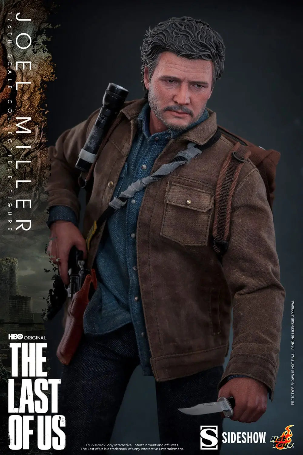 Joel Miller The Last of Us figurine 1/6 30 cm - Rue Du Retro