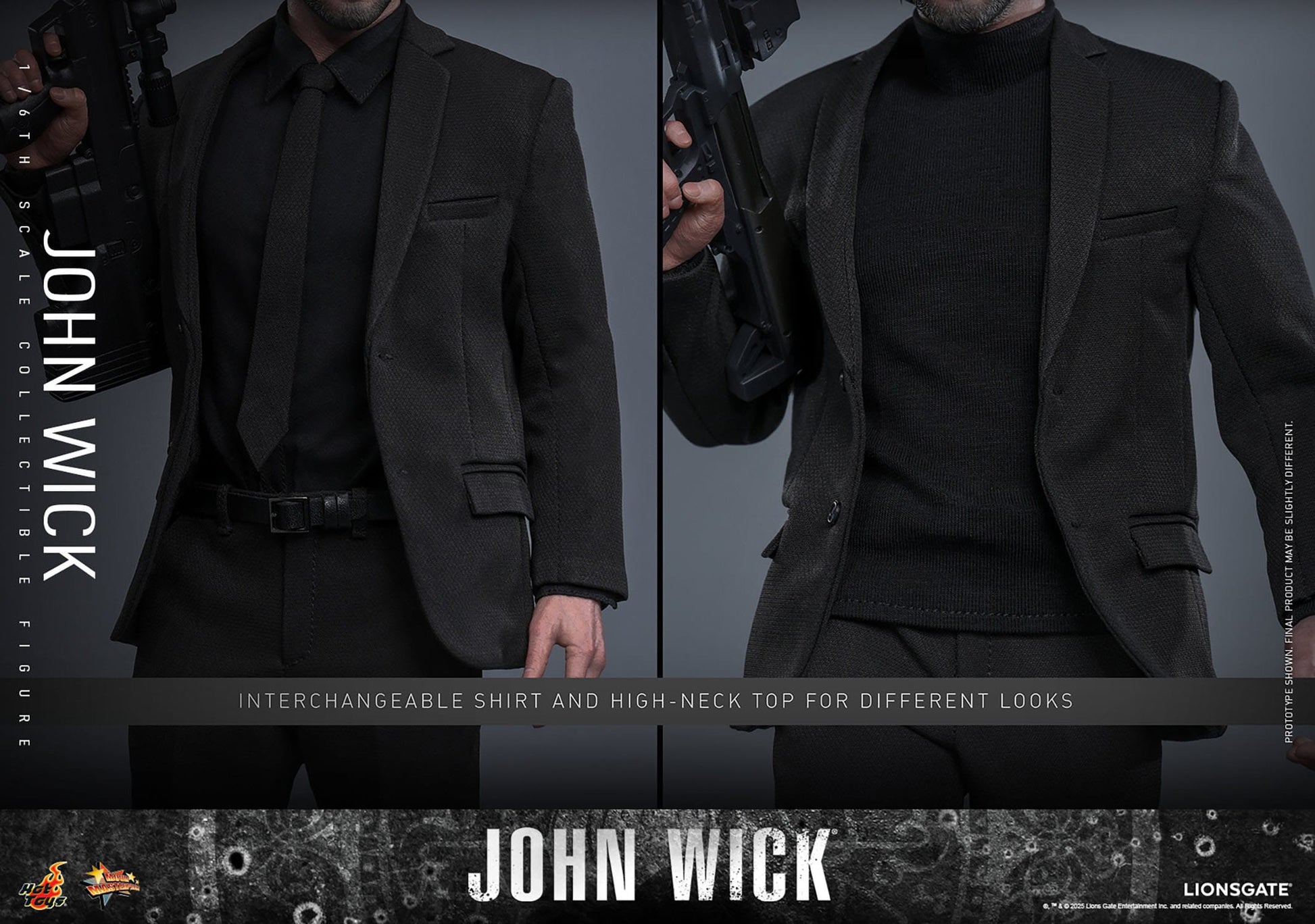 John Wick figurine Movie Masterpiece 1/6 31 cm Hot Toys