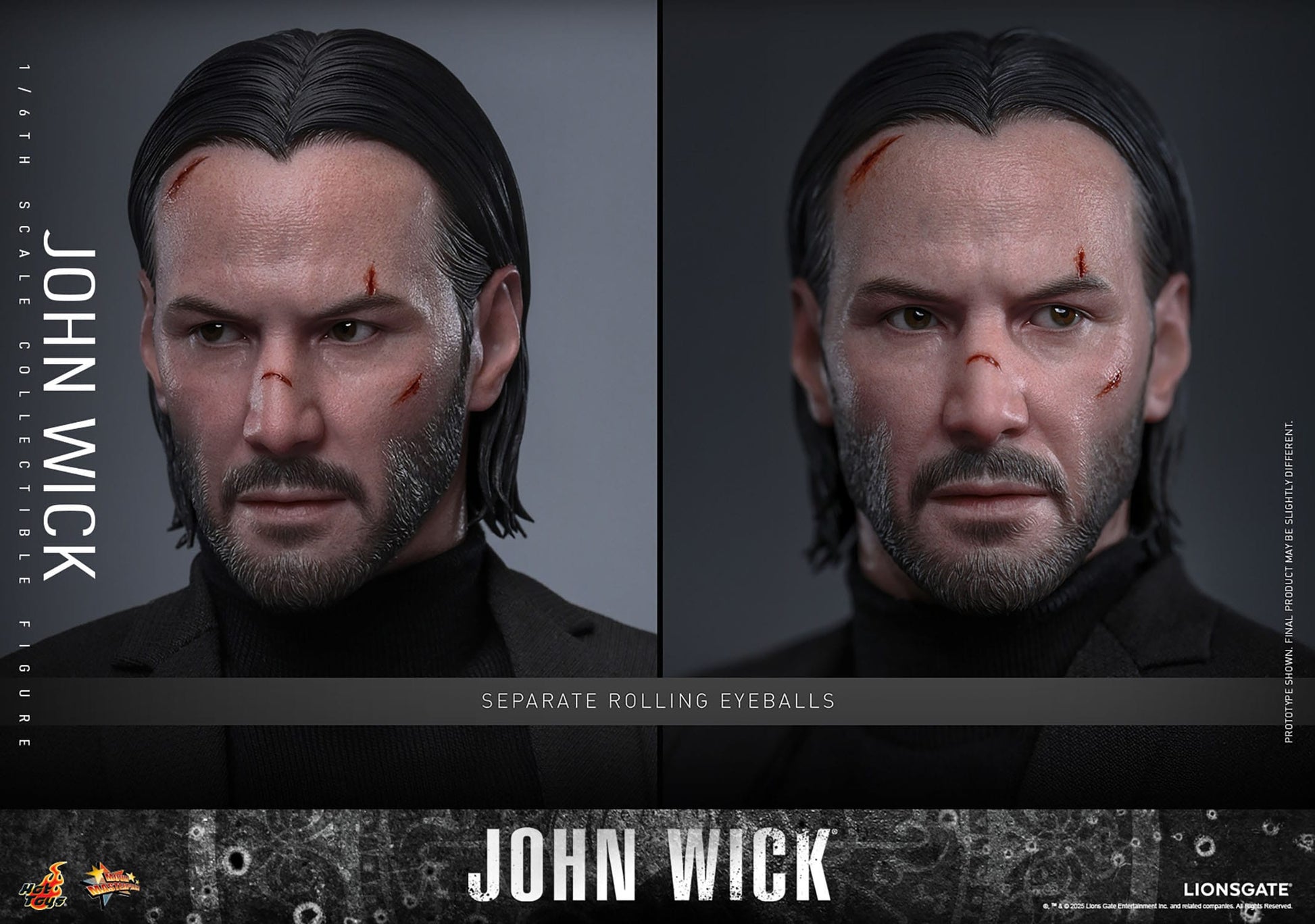 John Wick figurine Movie Masterpiece 1/6 31 cm Hot Toys