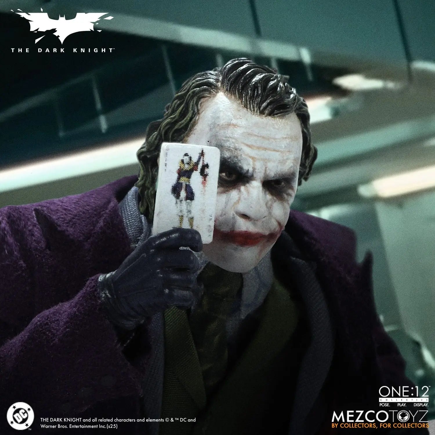 Joker Batman The Dark Knight : Le Chevalier noir figurine 1/12 17cm Mezco Toys
