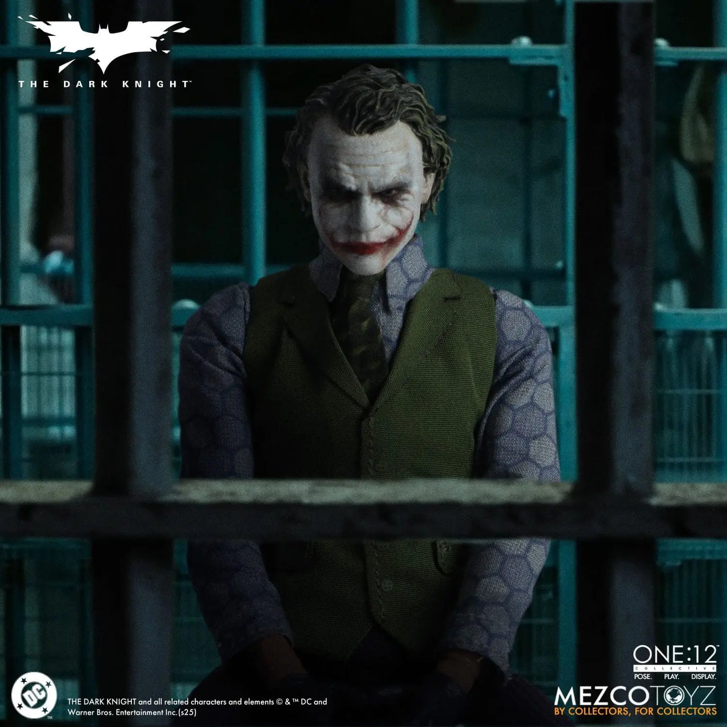 Joker Batman The Dark Knight : Le Chevalier noir figurine 1/12 17cm Mezco Toys