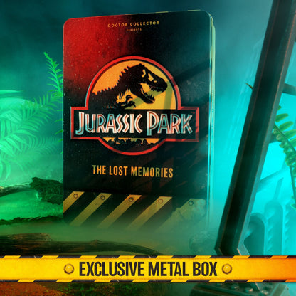 Jurassic Park coffret cadeau The Lost Memories Kit Doctor Collector