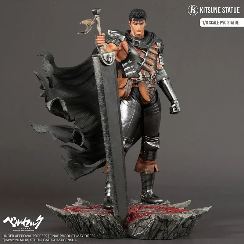 Berserk Statuette Pvc 1/8 Guts Vol 2 30cm - Rue Du Retro