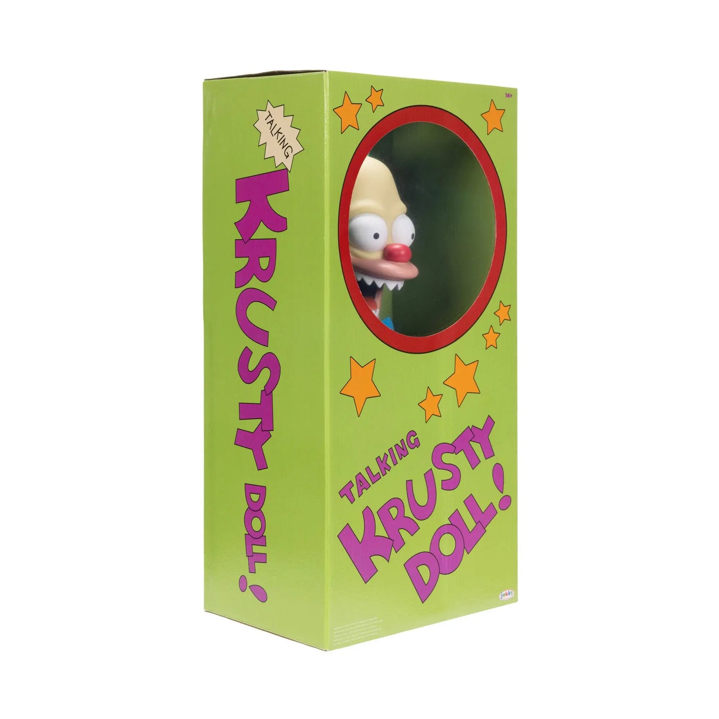 Krusty Le Clown Simpsons peluche parlante 44 cm *ANGLAIS* - Rue Du Retro