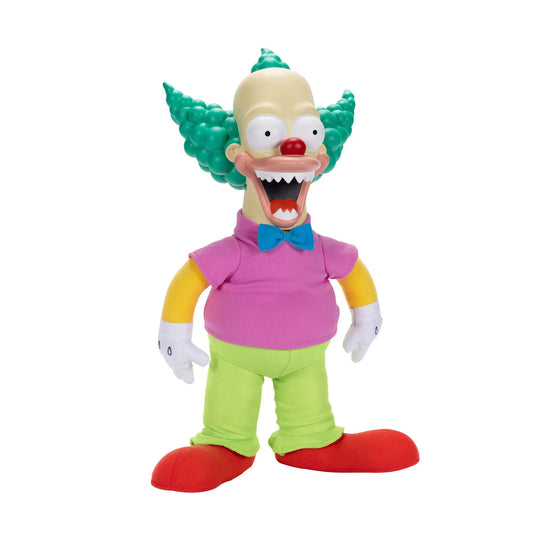 Krusty Le Clown Simpsons peluche parlante 44 cm *ANGLAIS* - Rue Du Retro